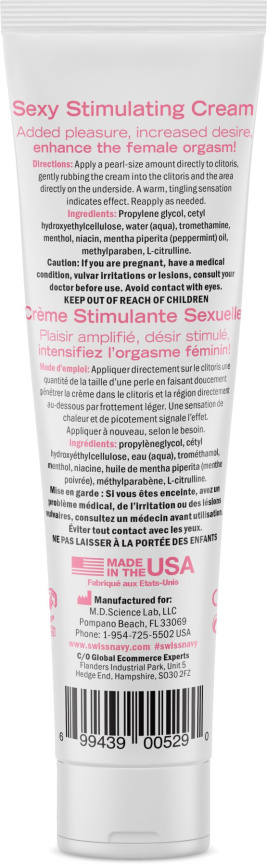 Збуджуючий крем Desire by Swiss Navy Sexy Stimulating Cream 59 мл фото 2