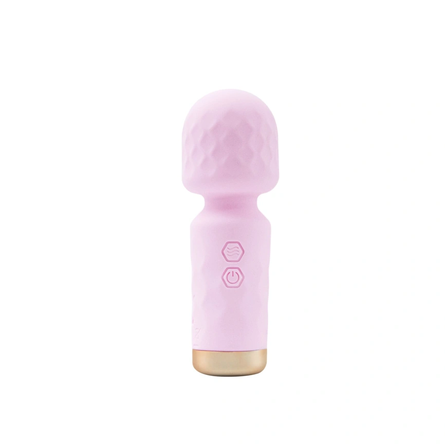 Вибромассажер M’Lady Mini Vibrating Wand Pink фото 1