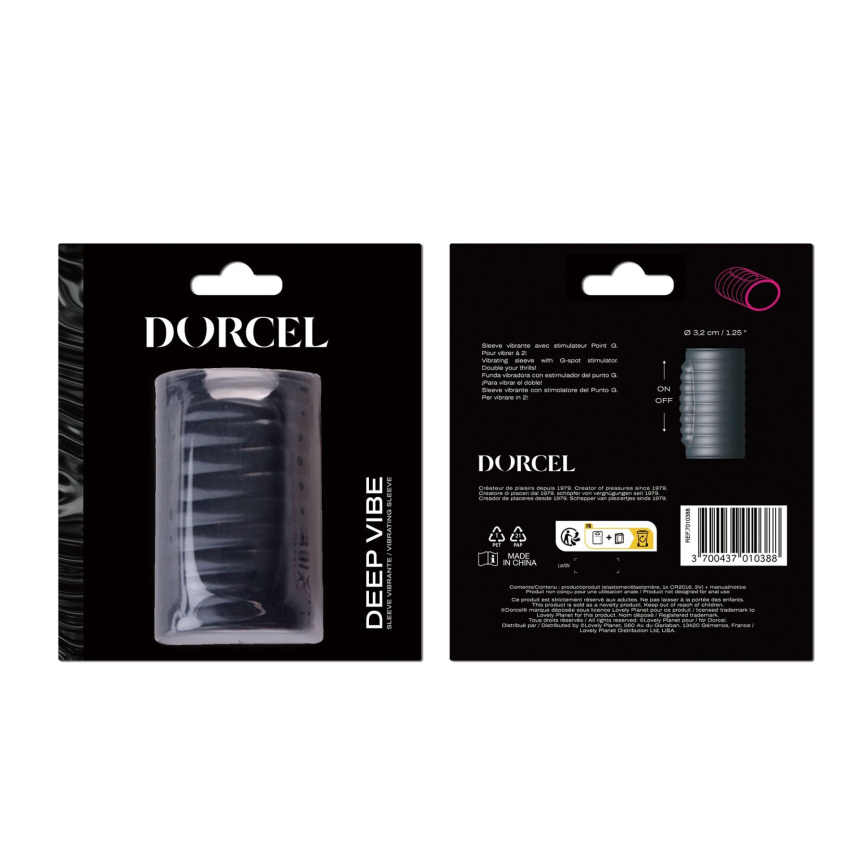 Вібронасадка Dorcel Deepvibe для стимуляції точки G фото 5