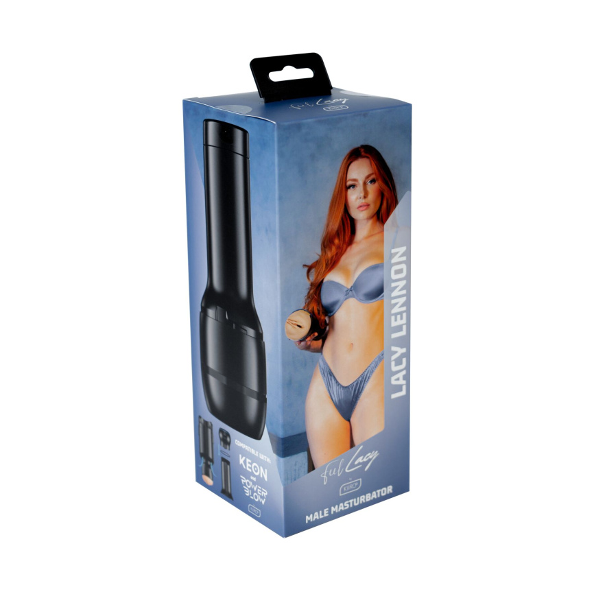 Мастурбатор Kiiroo Feel Lacy Lennon PBC, сумісний з PowerBlow и Keon фото 11