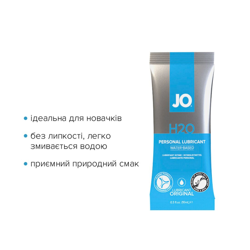 Пробник JO H2O – ORIGINAL (10 мл) фото 2