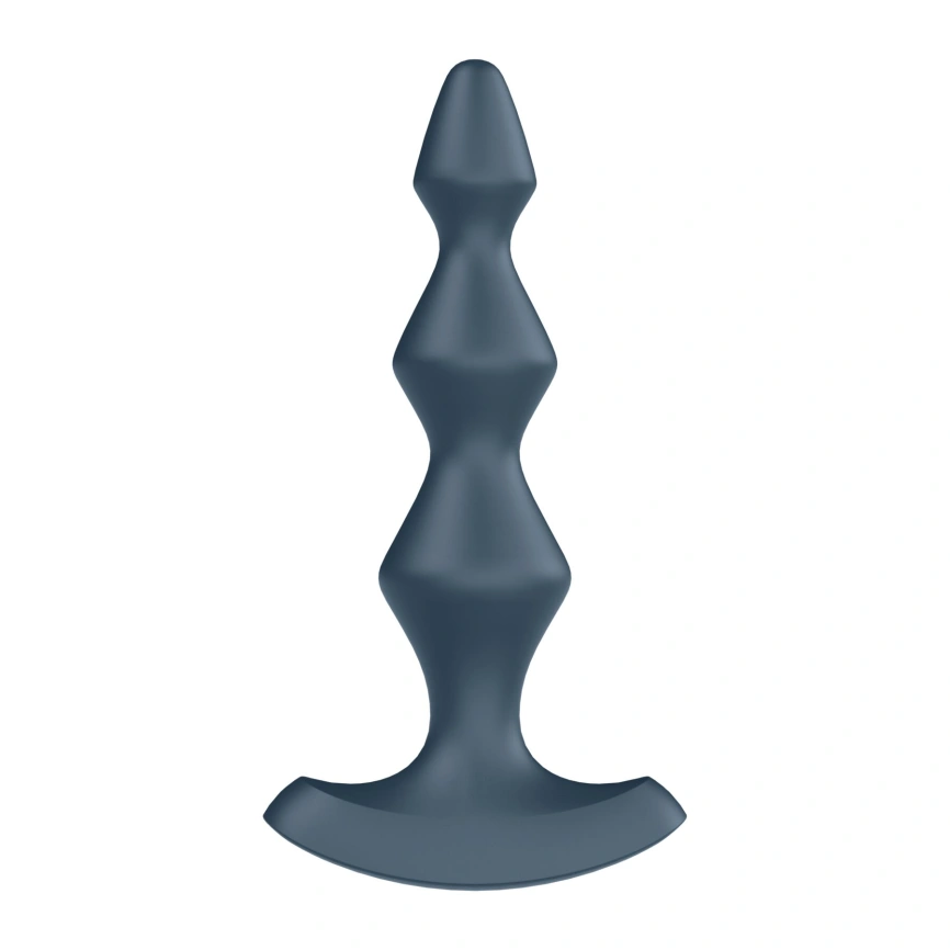Анальный стимулятор-бусины с двумя моторами Satisfyer Lolli-Plug 1 Dark teal фото 1