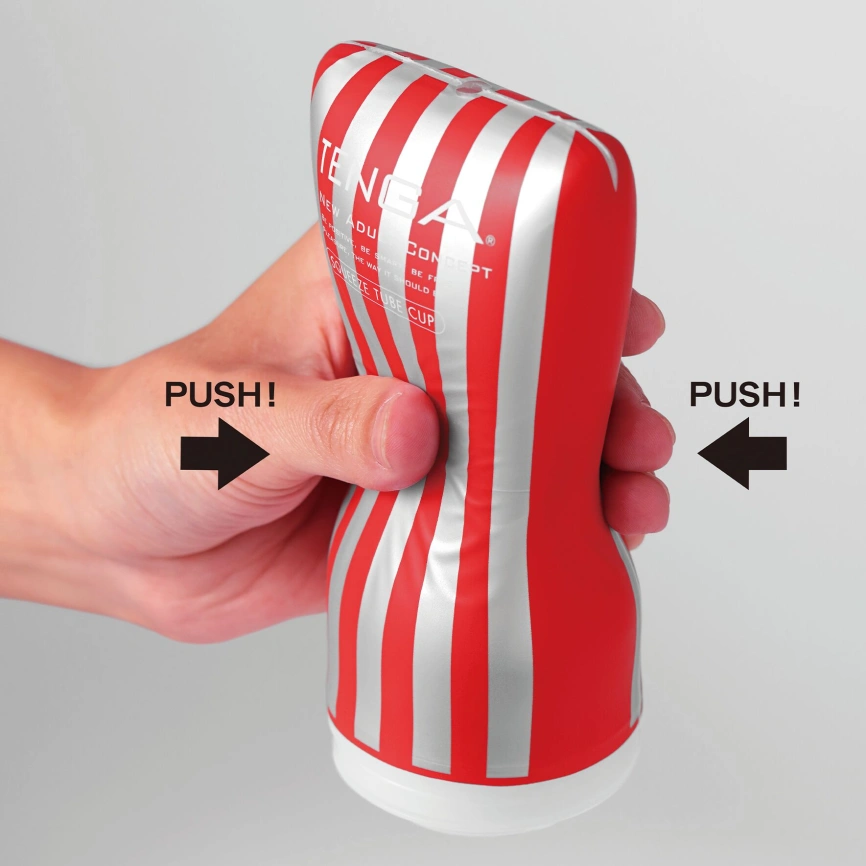Мастурбатор Tenga Soft Case Cup (мягкая подушечка) сдавливаемый фото 3