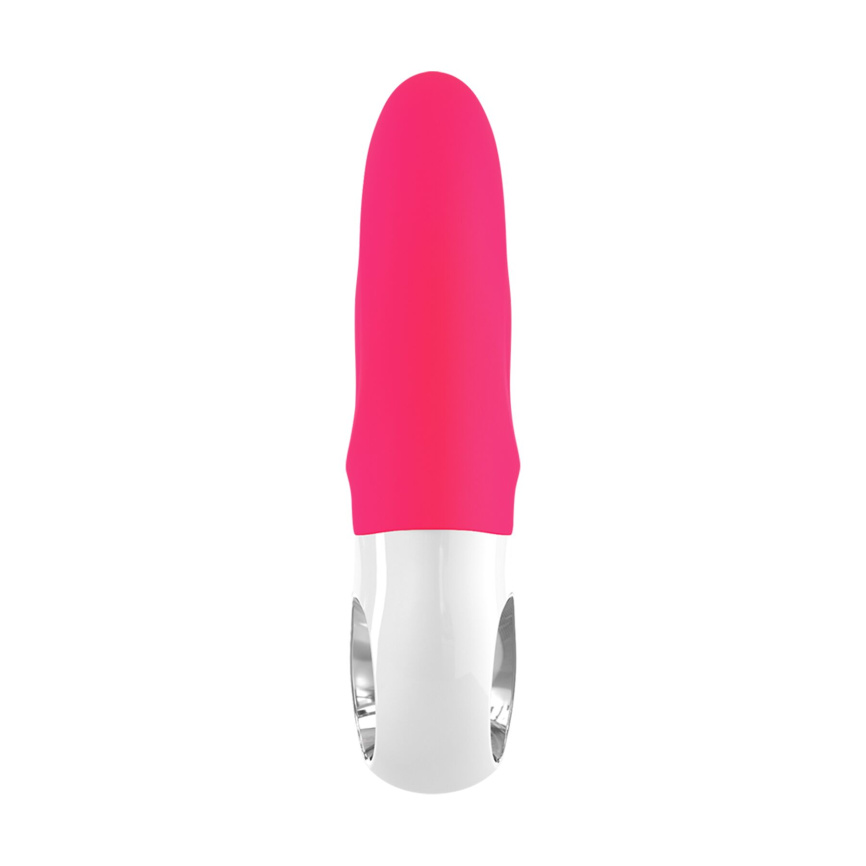 Вібратор-кролик Fun Factory MISS BI pink/white, 2 незалежні мотори, діаметр 4,2 см фото 5