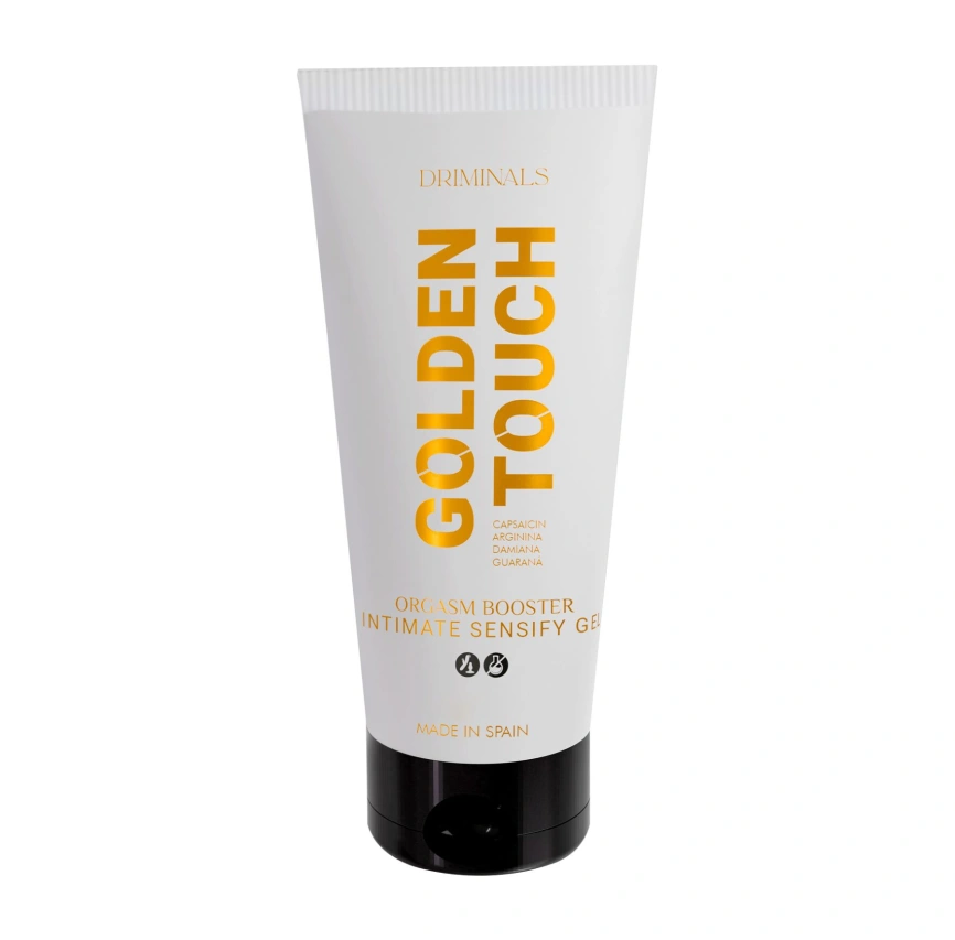 Возбуждающий гель для клитора Driminals Golden Touch Orgasm Booster, 30 мл, разогрев и покалывание фото 4