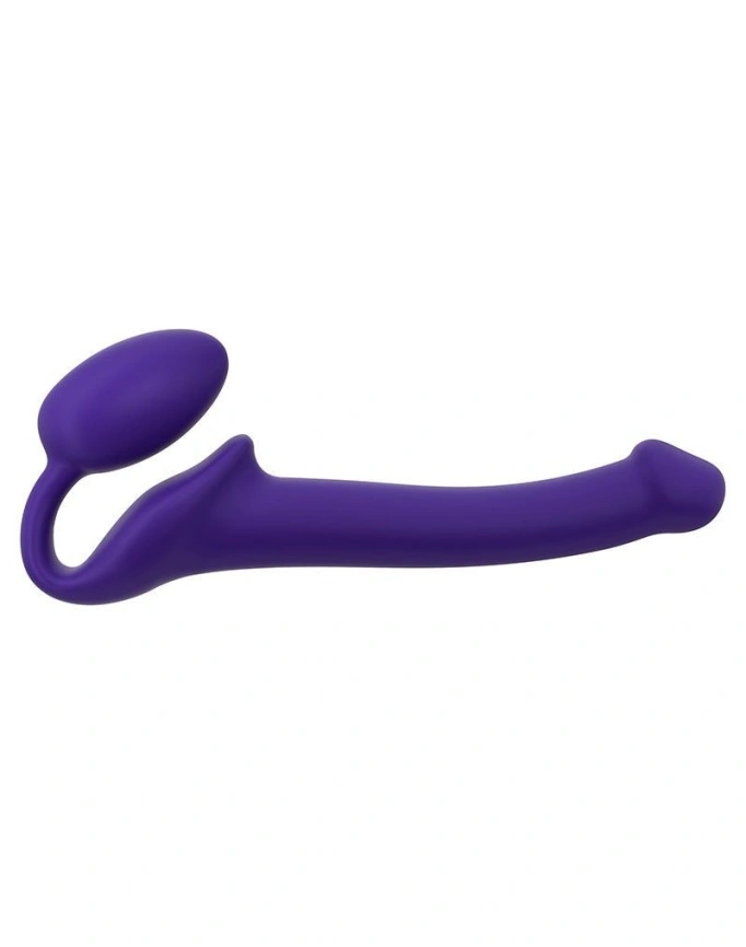 Безремневой страпон Strap-On-Me Violet S, полностью регулируемый, диаметр 2,7см фото 1