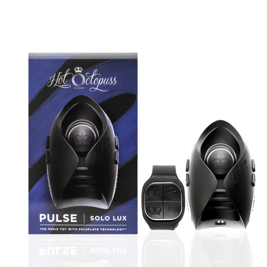 Игрушка для пениса Hot Octopuss PULSE SOLO LUX, пульсация, использование без рук фото 9