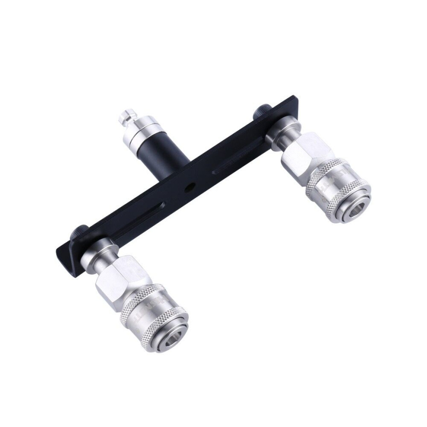 Подвійний конектор для секс-машин Hismith Quick Connector Adapter with Double Head, система KlicLok фото 6
