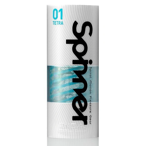 Мастурбатор Tenga Spinner 01 Tetra с упругой стимулирующей спиралью внутри, нежная спираль фото 4
