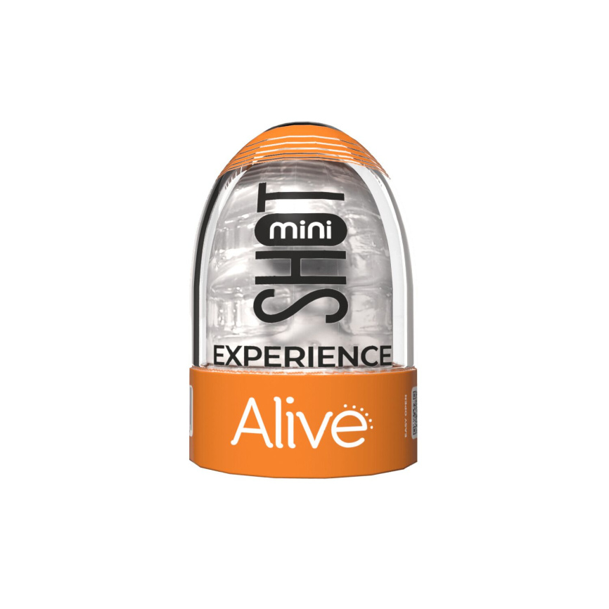Мінімастурбатор Alive Mini Masturbator (Transparent) фото 1