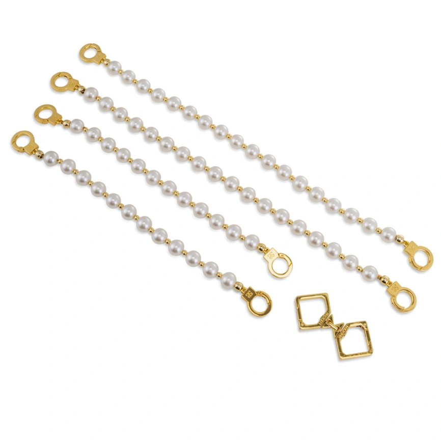 Жемчужные наручники и поножи LOCKINK Pearl Handcuffs & Anklecuffs фото 6