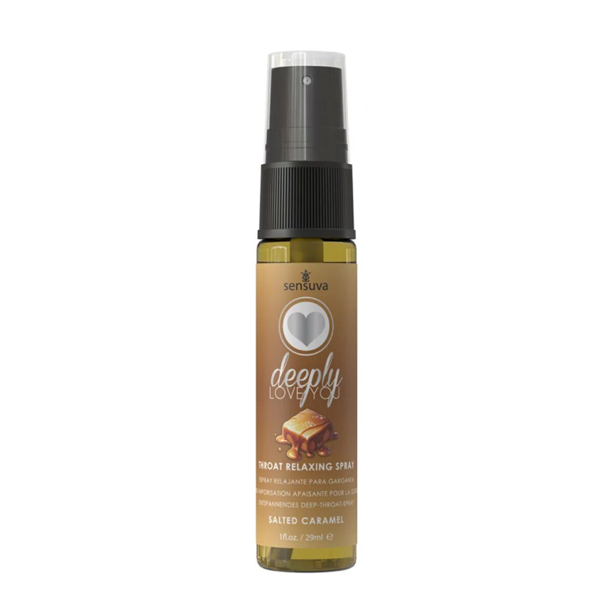 Спрей для мінету Sensuva Deeply Love You Salted Caramel (29 мл), для глибокого мінету фото 2
