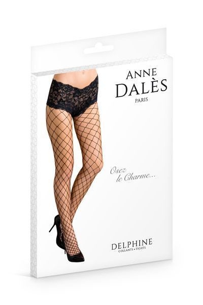 Колготки Anne De Ales DELPHINE T1 Black (м'ята упаковка) фото 4