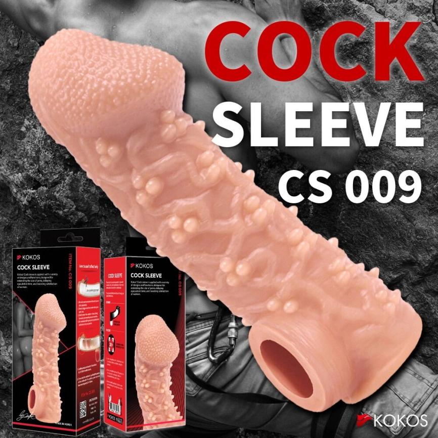 Насадка на член Kokos Cock Sleeve CS 009 M фото 8
