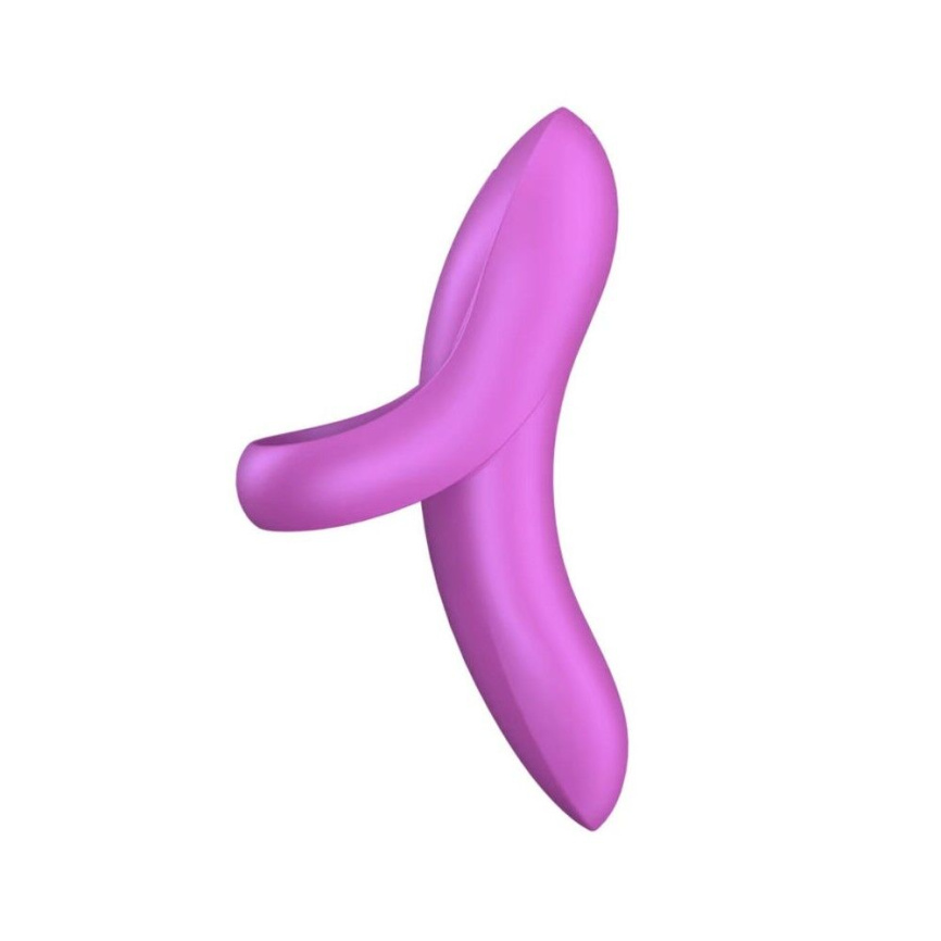 Вібратор на палець Satisfyer Bold Lover Dark Pink, гнучкий фото 2