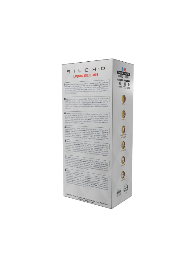 Фалоімітатор SilexD Flesh (MODEL 2 size 9in) Liquid Silicone, підходить для торса Apollo S і L фото 7