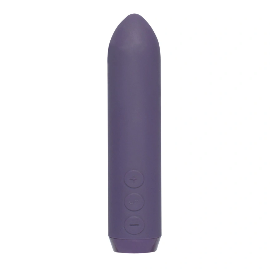 Минивибратор Je Joue - Classic Bullet Vibrator Purple с глубокой вибрацией и фиксацией на палец фото 1