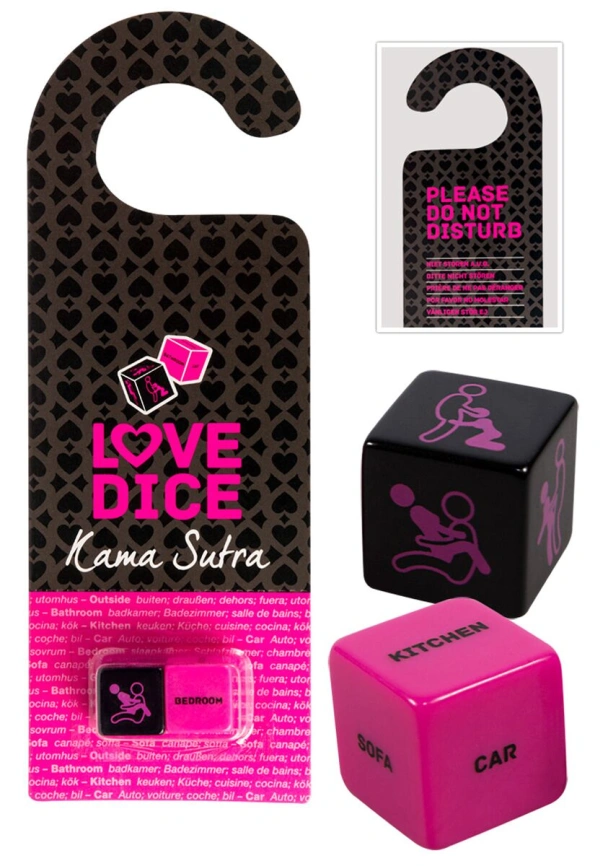 Игральные кубики Tease & Please - Love Dice Kama Sutra фото 1