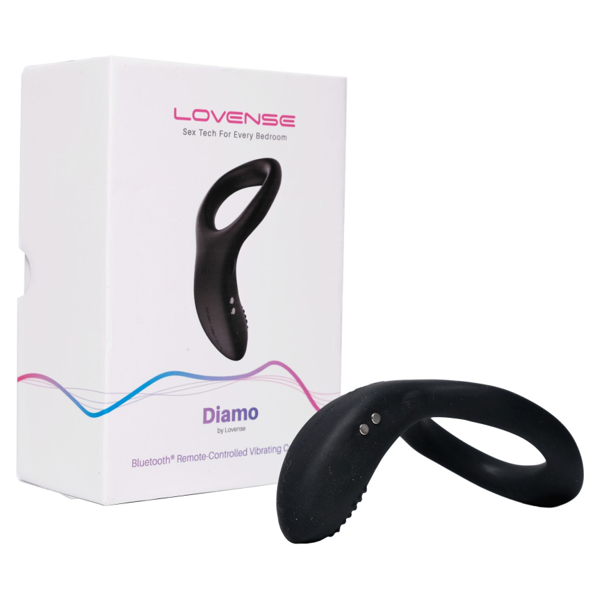 Смарт кільце-насадка на член Lovense Diamo Cock Ring фото 2