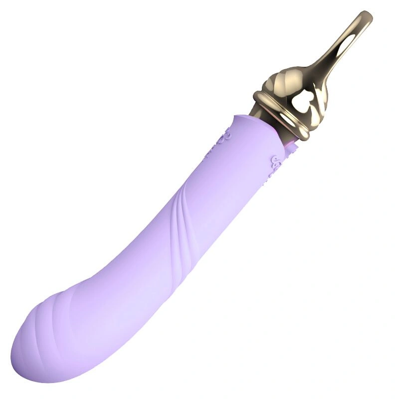 Вибратор для точки G с подогревом Zalo Sweet Magic - Courage Fantasy Violet фото 4