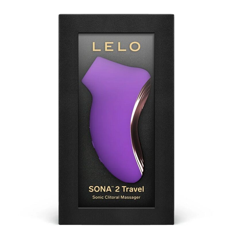 Звуковий стимулятор клітора LELO SONA 2 Travel Purple, тревел-версія, 12 режимів фото 4