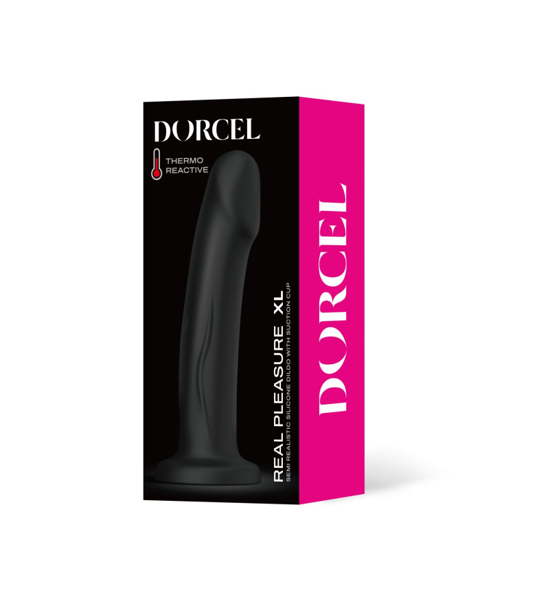 Фалоімітатор Dorcel Real Pleasure XL Black фото 6