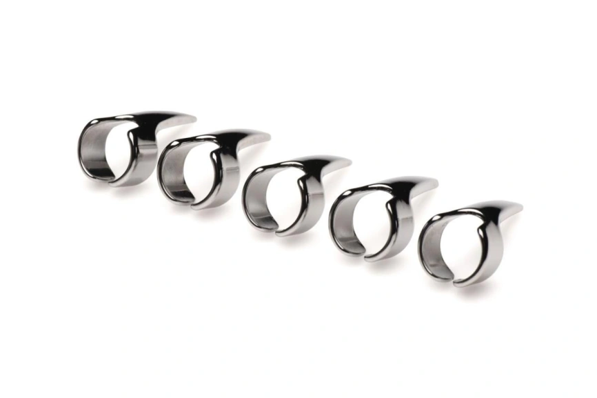 Набор колец с когтями Master Series Five-Piece Sensation Claw Rings - Silver фото 4