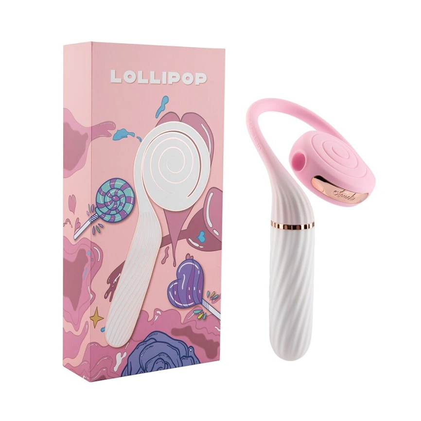 Пульсатор с вакуумной стимуляцией Otouch LOLLIPOP Pink фото 9