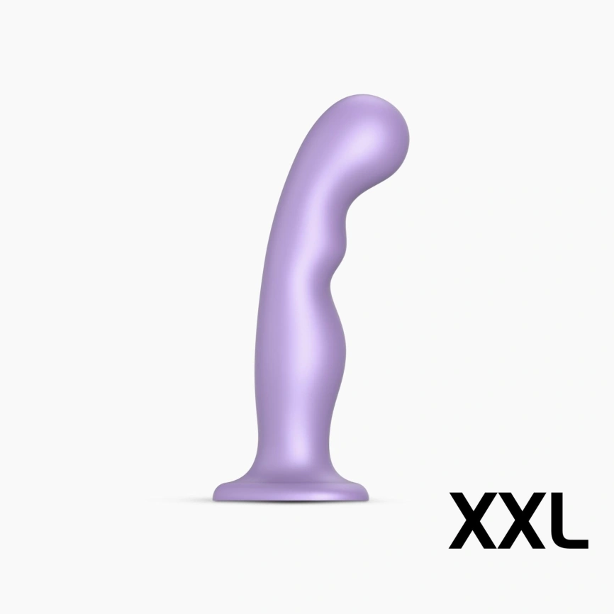 Насадка для страпона Strap-On-Me Dildo Plug P&G Lilas Metallic XXL фото 1