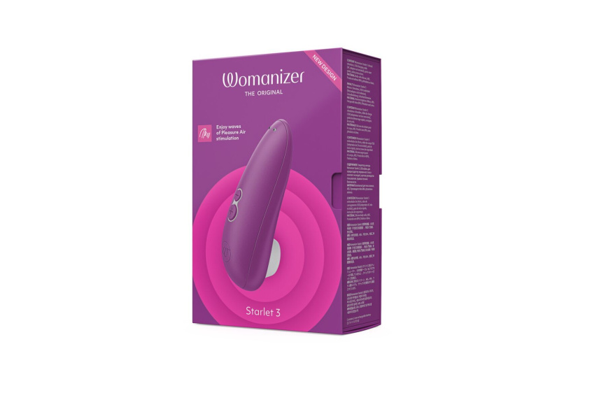Вакуумний кліторальний стимулятор Womanizer Starlet 3 VIOLET (пошкоджене паковання!!!) фото 7
